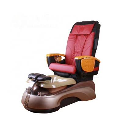 Beauty pink durable massage kid pedicure spa chair